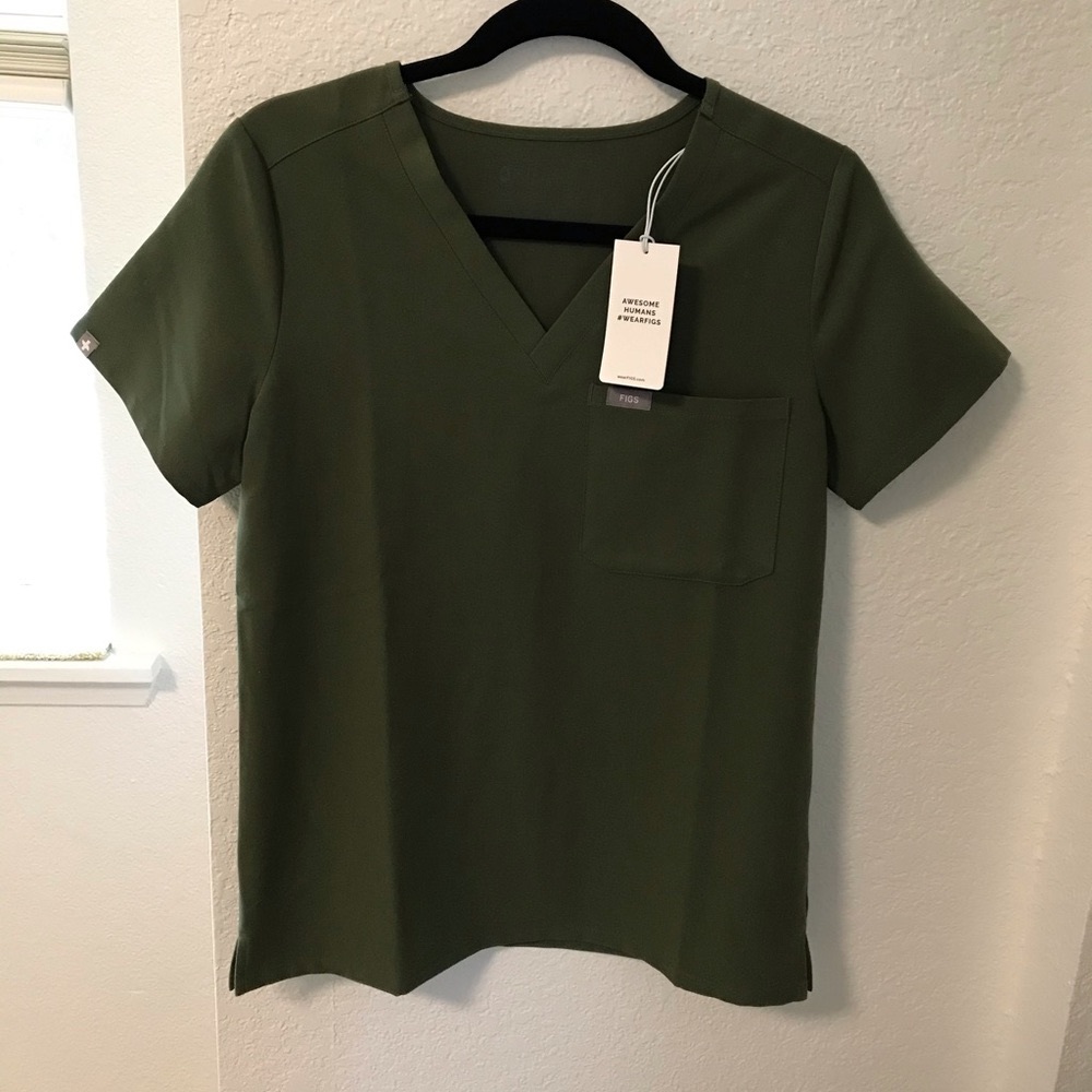 Figs dark olive top